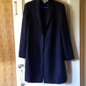 JONES NY midi blazer black size 10